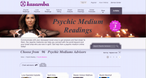screenshot kasamba mediums online psychics